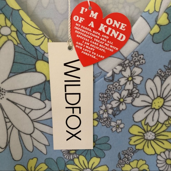 Wildfox Couture DAISY WALLPAPER JUMPER sweatshirt - Picture 9 of 15